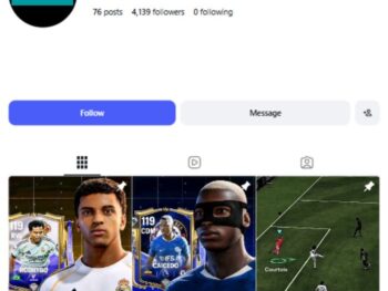 4K Football Gaming Instagram Account