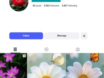 5K Flower Photography Instagram Account