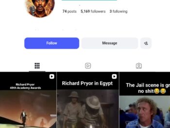 5K Richard Pryor Clips Instagram Account