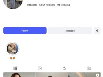 60K Hot Models Instagram Account