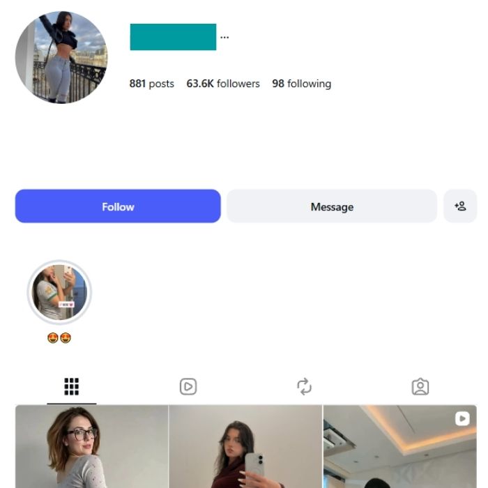 60K Hot Models Instagram Account for sale 60K Hot Models Instagram Account - Image 1