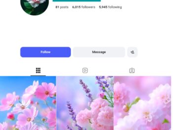 6K Floral World Instagram Account