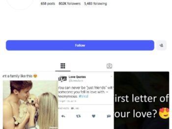 800K Love Relationship Instagram Account