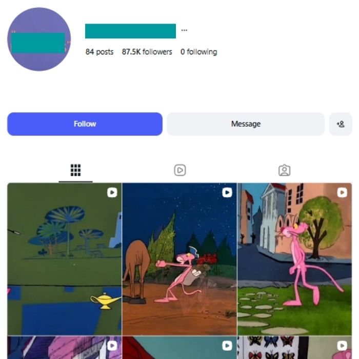 85K Funny Cartoons Instagram Account for sale 85K Funny Cartoon Instagram Account - Image 1
