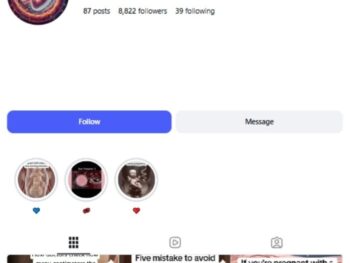 8K Educational Biology Instagram Account